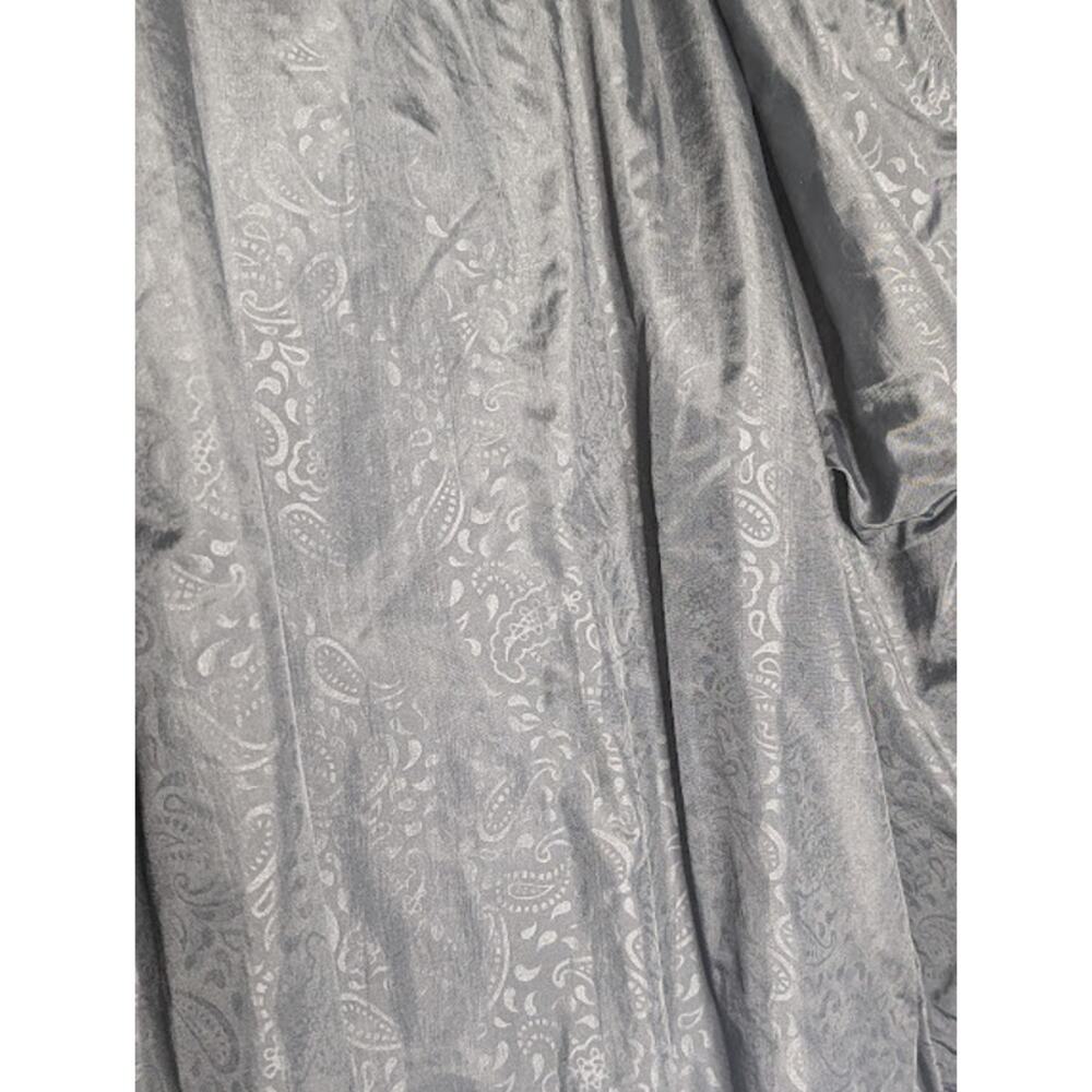 80's Vintage Leather Paisley Jacket G III-GLOBAL IDENTITY Medium Retro Goth - Picture 12 of 14